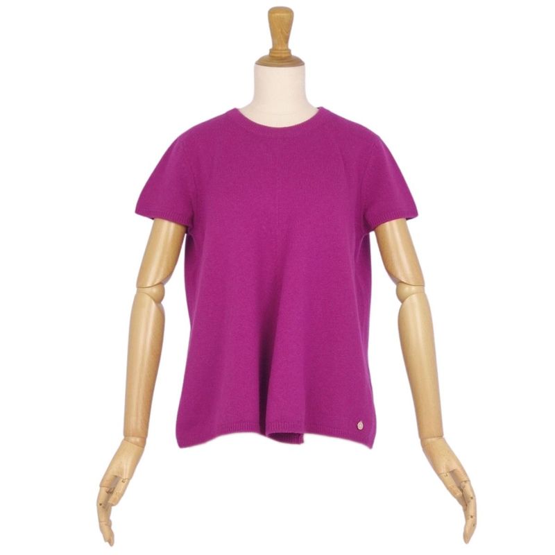 Hermes Knit Sweater Short Sleeve Pullover