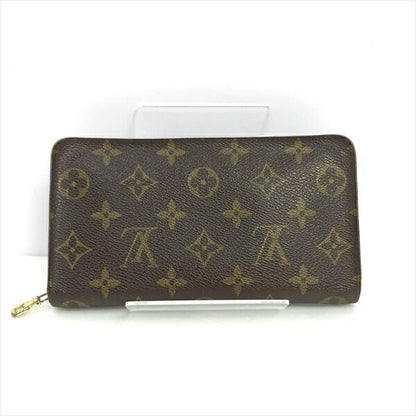 Louis Vuitton Portomone Zip Long Wallet Round Zip M61727 Monogram