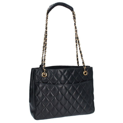 Chanel Matelasse Chain Shoulder Tote Bag With Coco Mark Charm Women