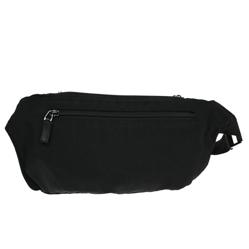 Gucci Body Bag Sherry Waist Pouch Black Canvas 88ka616