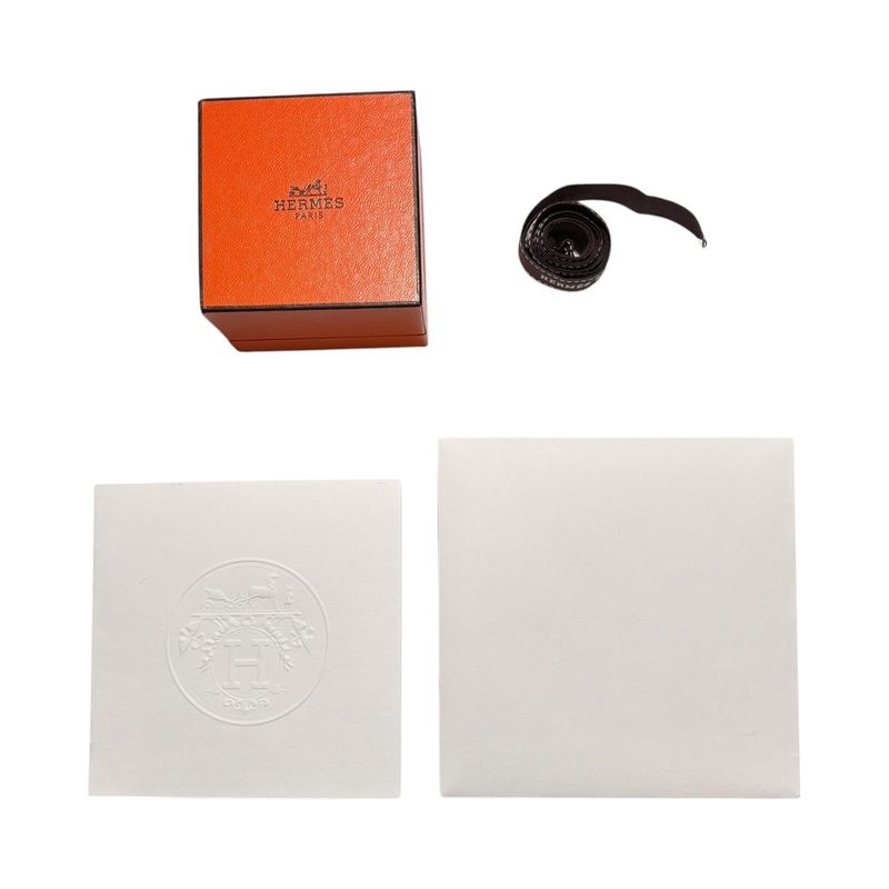 Hermes Echappe Croisette Ring GM 50 (size 10) Silver Ring Purchased in 2024