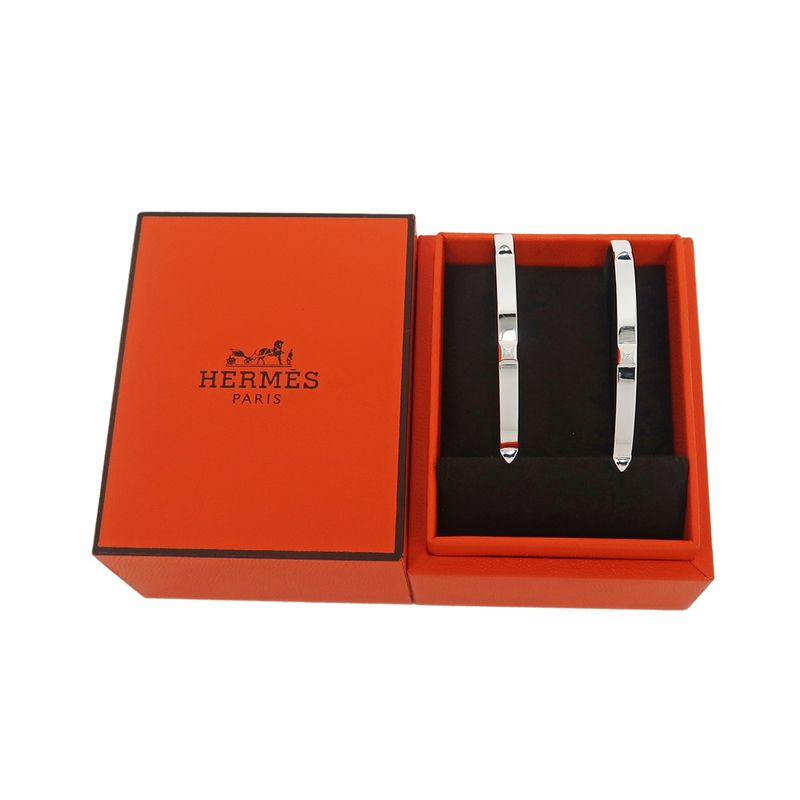 Hermes Earrings Cour De H Pair Ag925 Silver - Accessories - Others