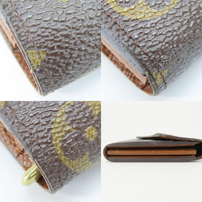 Louis Vuitton Long Wallet Portefeuille Sarah M60531 Monogram Brown Gold