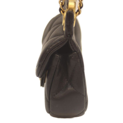 Chanel Ap2271 No 31 Black Lambskin Mini Chain Clutch Chain Shoulder Bag Micro