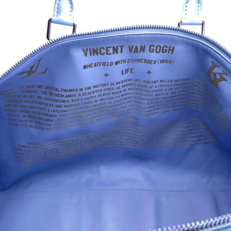 Louis Vuitton Boston Bag Masters Collection van Gogh Keepall Bandoliere 50
