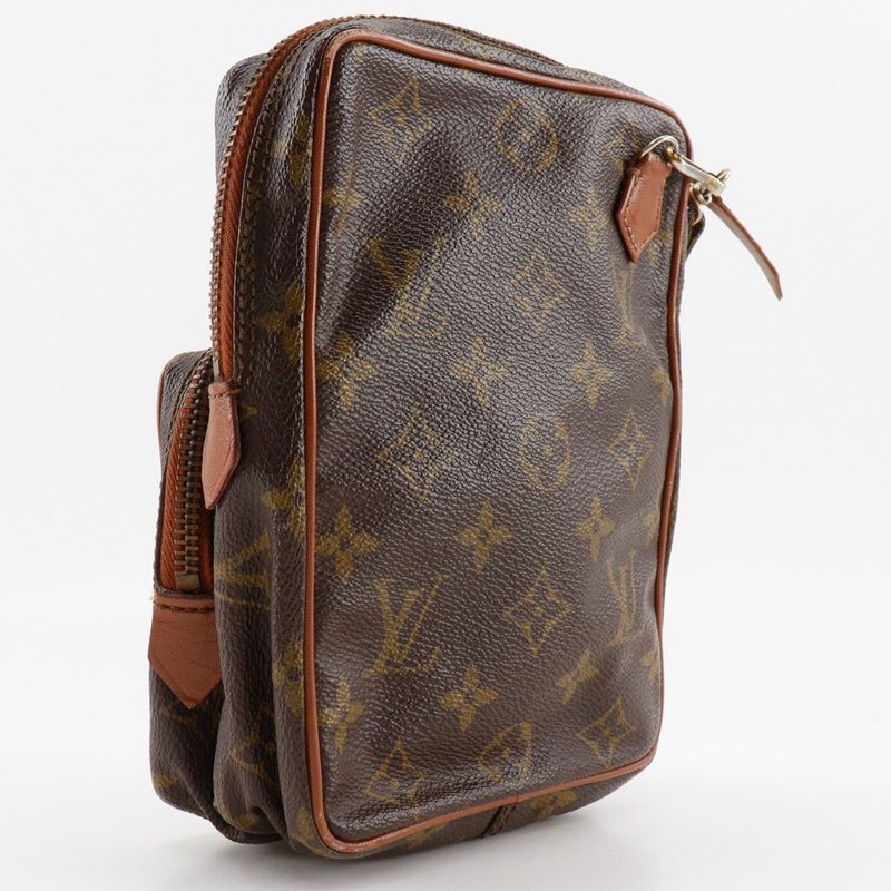 Louis Vuitton Mini Amazon Vintage M45238 Monogram Canvas Brown Ladies Shoulder