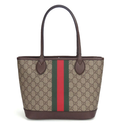 Gucci Tote Bag Ophidia 726762 Sherry Line Small Tote GG Supreme Canvas Beige