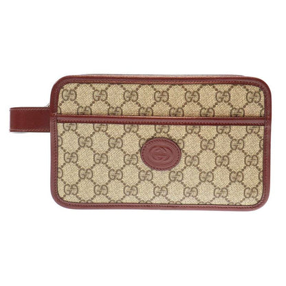 Gucci Interlocking Travel Case Second Bag 625764 Beige
