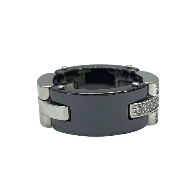 Cartier Maillon Panthère Ring A Jewelry 18K White Gold Diamonds 20 Diamonds