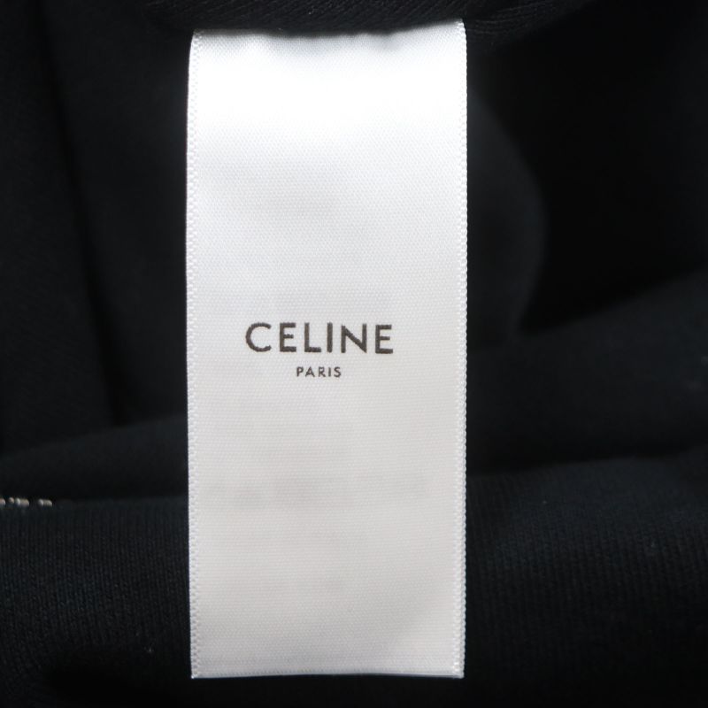 Celine 11020 2EKO Medium Sweat BAG Medium Sweat Bag Logo Print Cross Bag
