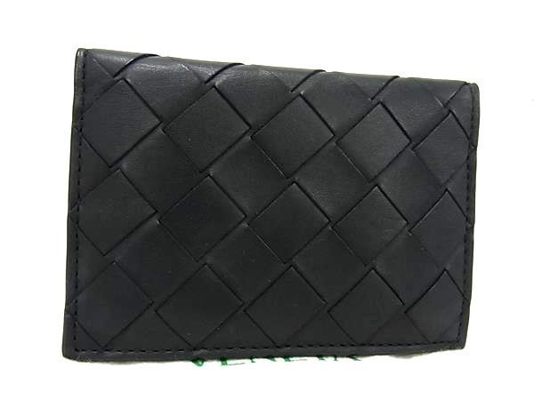 Bottega Veneta Intrecciato Leather Card Case Card Holder Men's Ladies