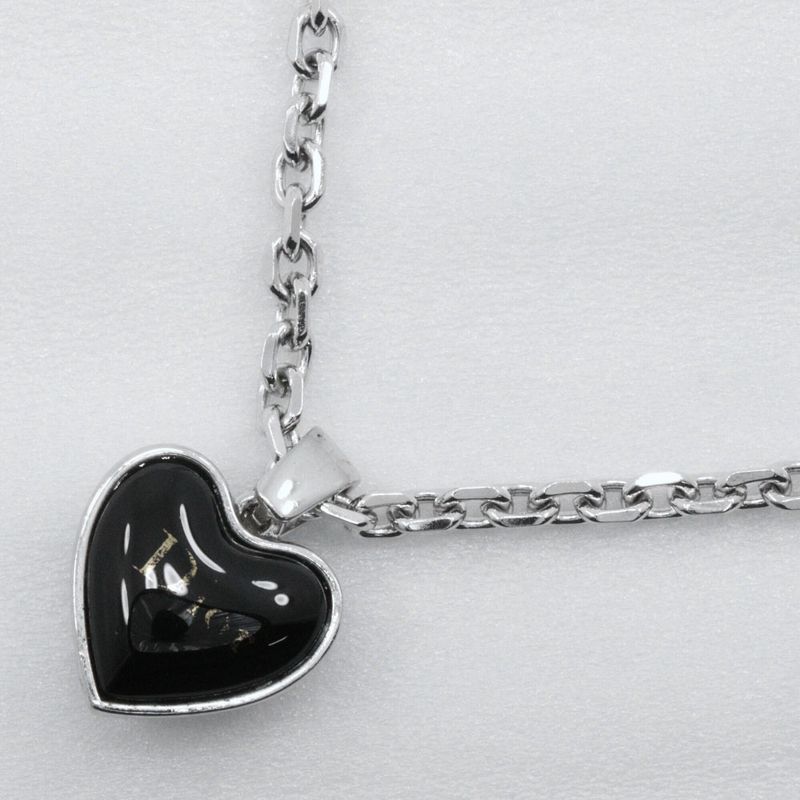 Dior Heart Metal And Rhinestone Ladies 32.6g Necklace
