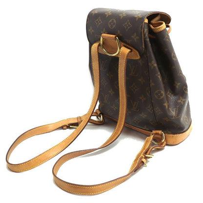 Louis Vuitton Montsourismm Backpack Daypack Monogram Brown M51136 Sp1917 Ladies