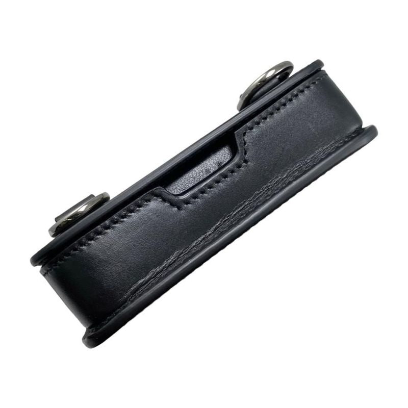 Christian Dior Shoulder Bag Ultra Messenger Pouch 2leca342nde Logo Black Silver