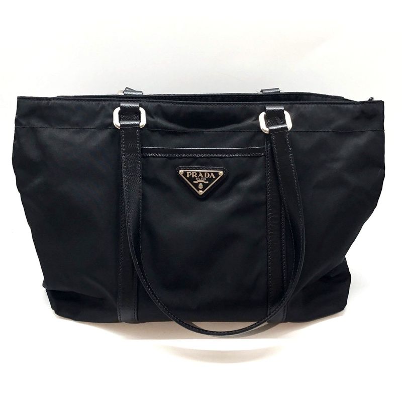 Prada Nylon Tote Bag Shoulder Bag Shoulder Tote Semi Shoulder Br2311 Black