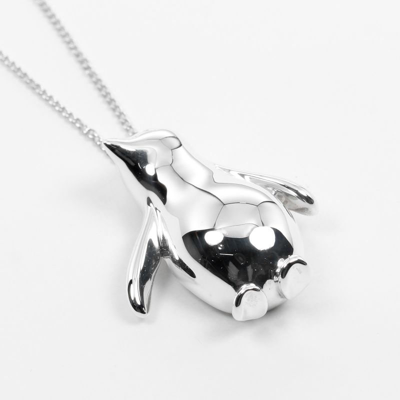 Tiffany & Co Penguin Silver 925 Ladies 5g Necklace