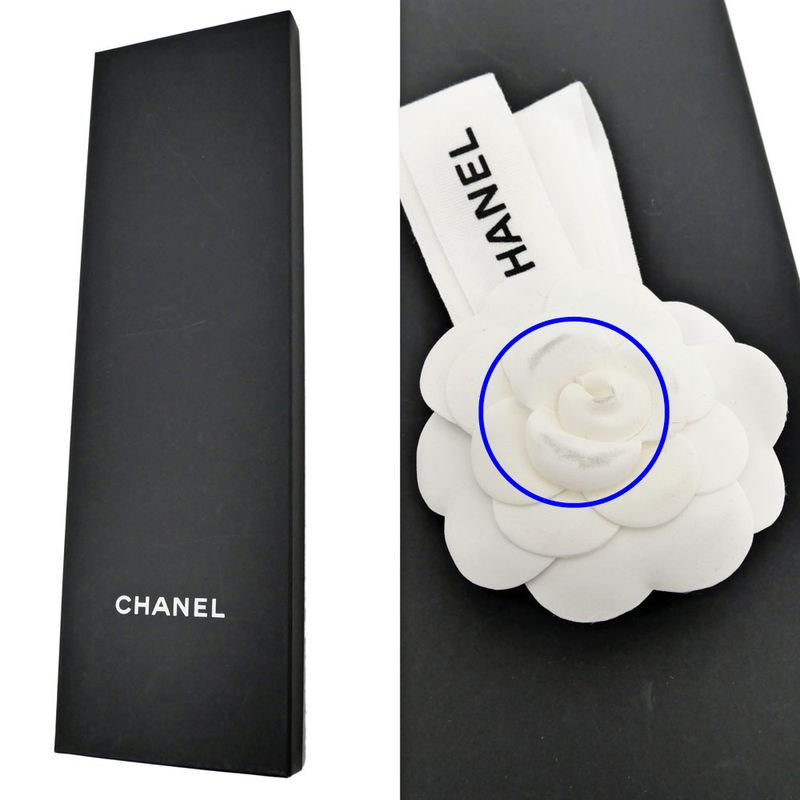 Chanel Headband Twill Black Multicolor Dot Coco Mark Silk Scarf