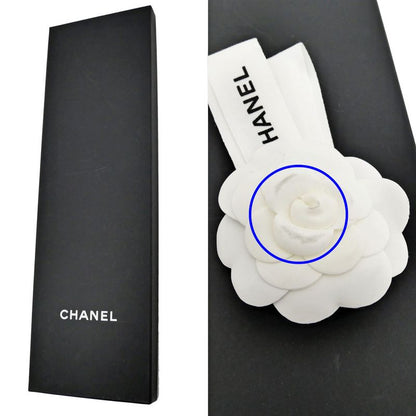 Chanel Headband Twill Black Multicolor Dot Coco Mark Silk Scarf