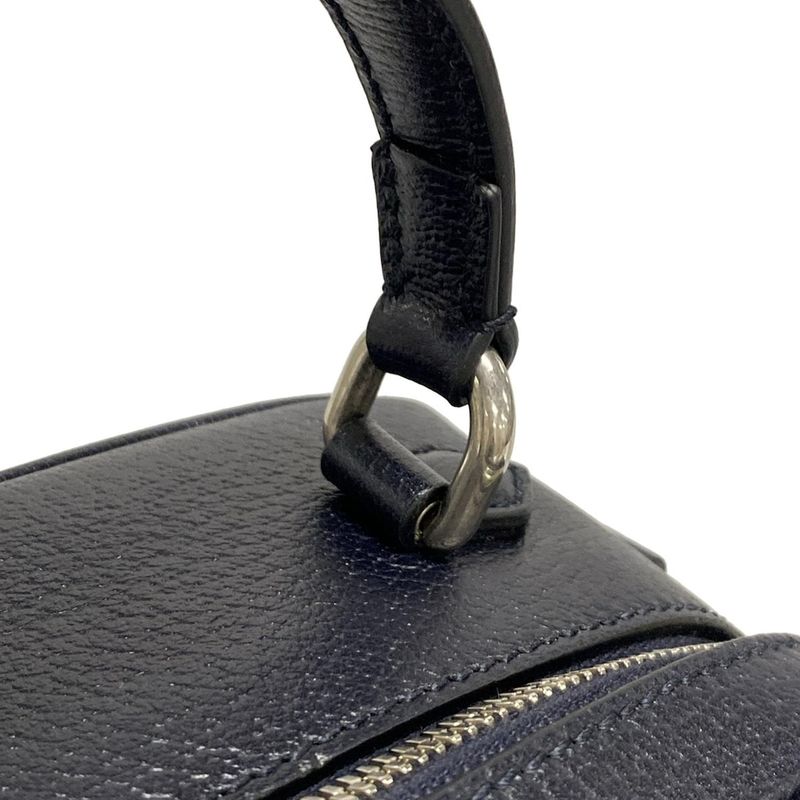 Gucci GG Plus GG Supreme/gg Marmont 772157 Navy Ivory And Red Leather