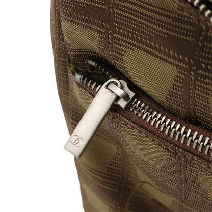 Chanel New Travel Line Backpack Sac Backpack Shoulder Bag 2WAY Nylon Jacquard