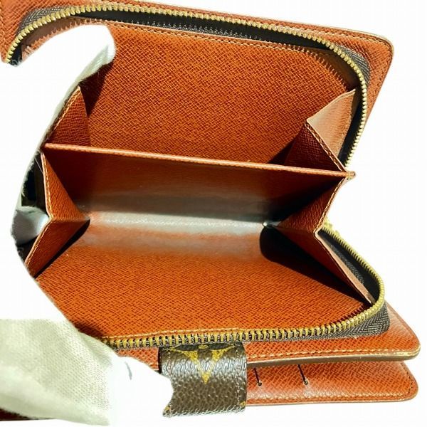 Louis Vuitton Monogram Porte Papier Zip M61207 Bifold Wallet Unisex