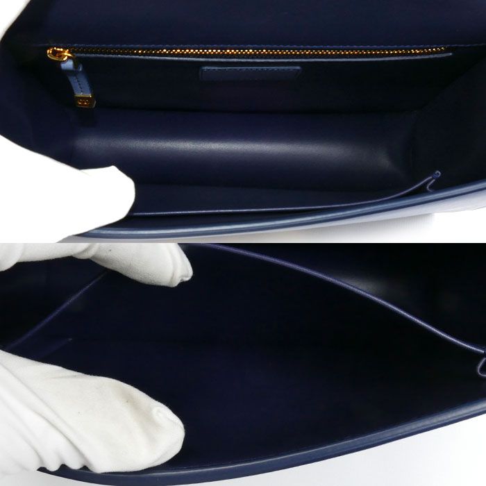 DIOR 30 Montaigne Shoulder Bag Blue M9203usjc Gradient Ladies Preowned