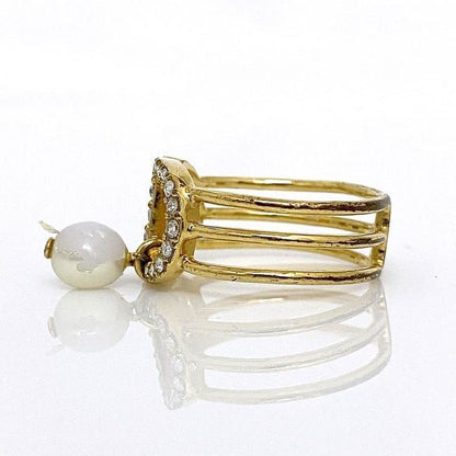 Christian Dior Ring Gold #11 Ring GP