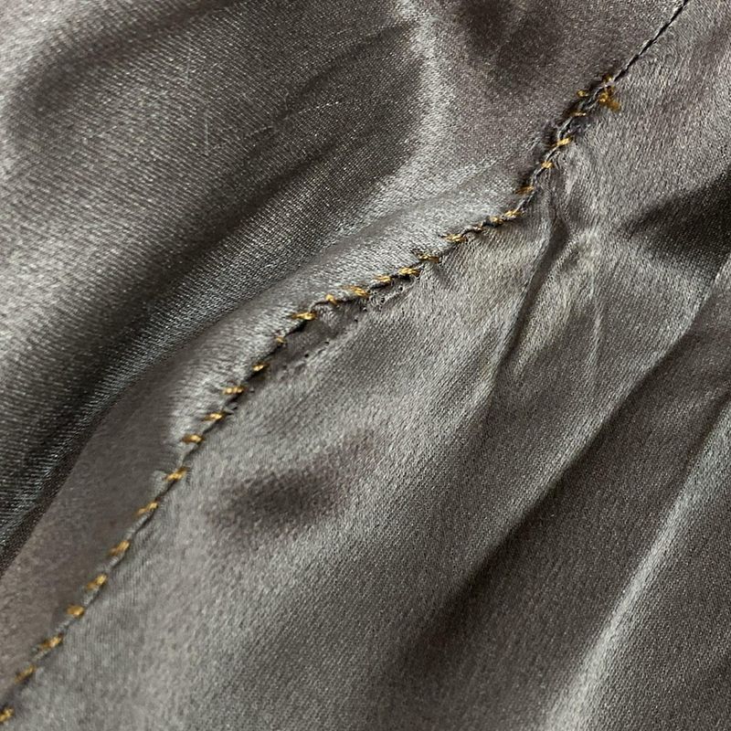 Chanel Coat Size 42 L Women - P09457 Gray Long Sleeves/fur/zip Up/fall/winter