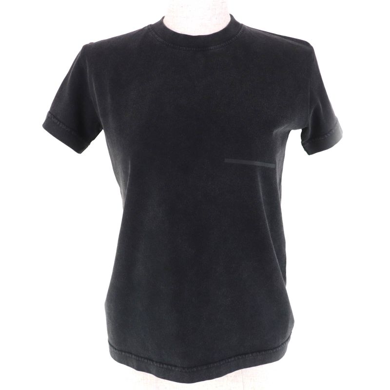 Balenciaga 2022 612964 100% Cotton USED Finish Crew Neck Short Sleeve T-shirt