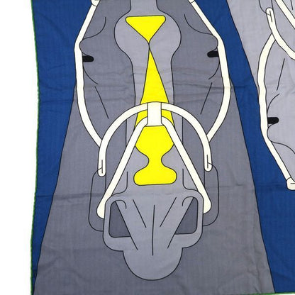 Hermes Carré 100 Cashmere Silk [rank B
