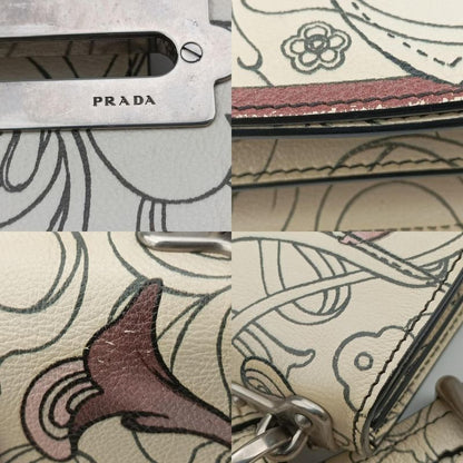 Prada Rabbit Print Multicolor Leather 25