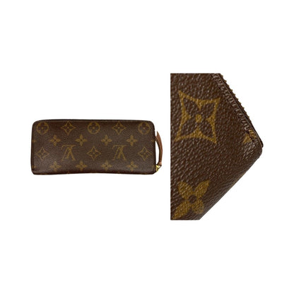 Louis Vuitton Monogram Portefeuille ･clemence Round Zipper Long Wallet M61298