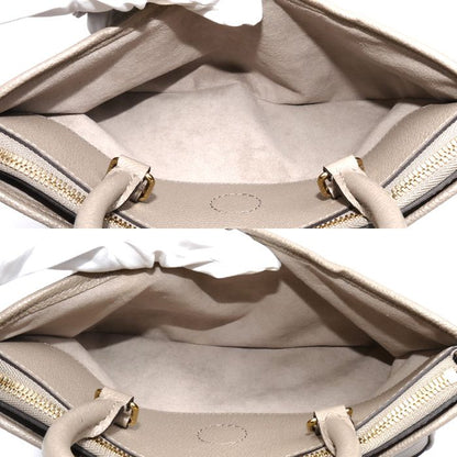 Louis Vuitton Bicolor Trianon PM 2way Shoulder Bag Monogram Empreinte Beige