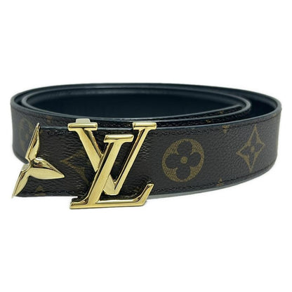 Louis Vuitton Belt 80/32 Belt Pretty LV 30mm (118in) Reversible M0699w Monogram