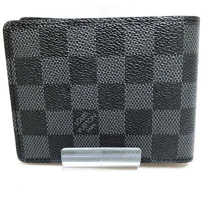 Louis Vuitton Damier Graphite Portefeuille Multiple N62663 Wallet Bifold Wallet