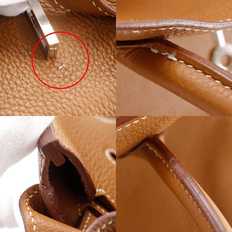 Hermes Birkin 30 Togo Gold Brown □L Ladies Handbag