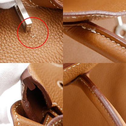 Hermes Birkin 30 Togo Gold Brown □L Ladies Handbag
