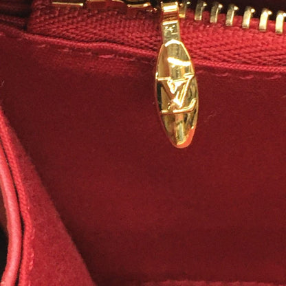 Louis Vuitton Wallet Clutch Wallet Red Red Vernis Ross More MM