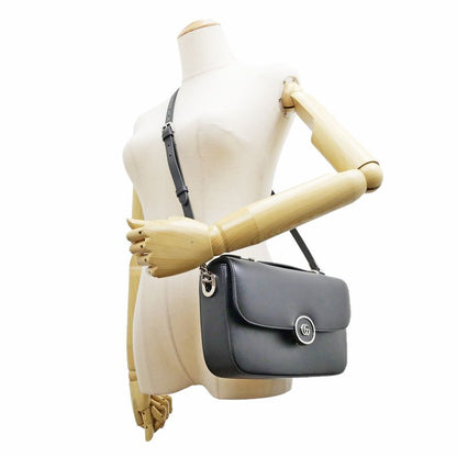 Gucci Clutch Bag Shoulder Bag Leather Black 739721 Shoulder Ladies