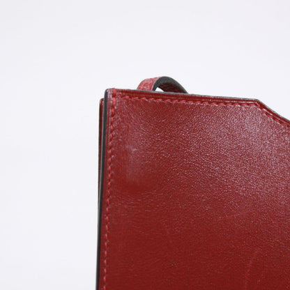 Hermes Onymetou Rouge Ashe Box Calf Red Brown Shoulder Bag