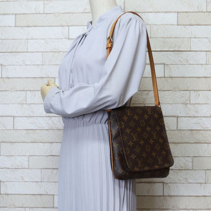 Louis Vuitton Musette Salsa Monogram Shoulder Bag Monogram Canvas M51258 Brown