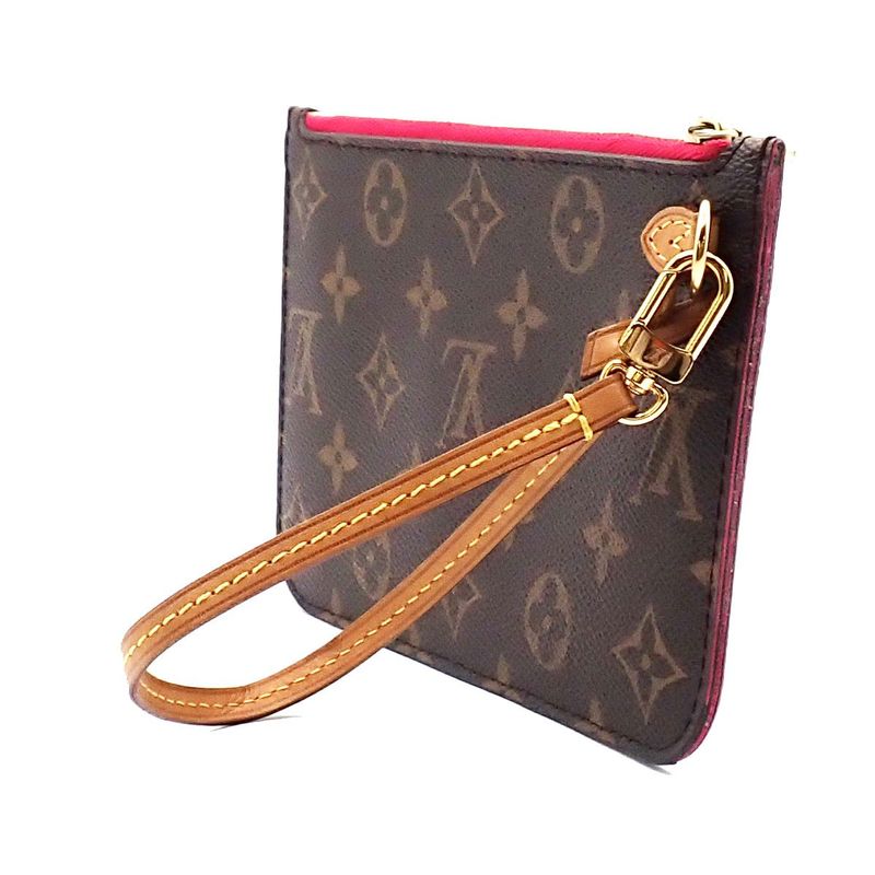 Louis Vuitton Neverfull Pouch Monogram Pink 34ka714
