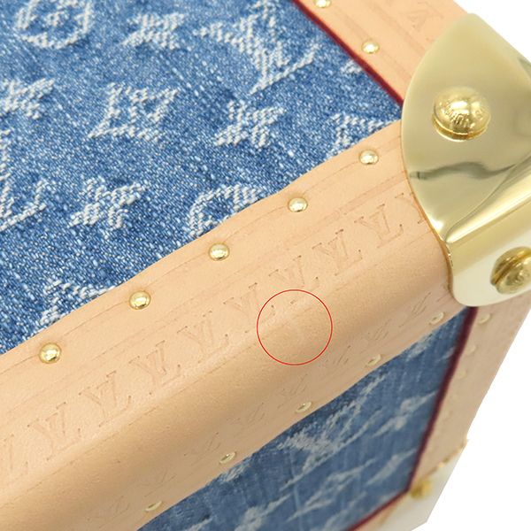 Louis Vuitton Small Accessories Coffret Trésor 24 Monogram Denim Monogram Denim