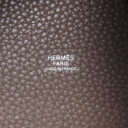 Hermes Picotin Lock PM Etape Silver Hardware Handbag Taurillon Women