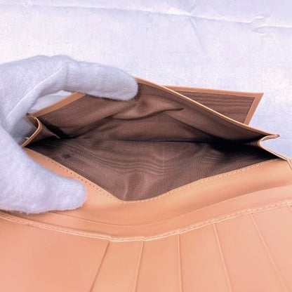 Celine Bifold Long Wallet Ec21653 Brown Beige Macadam