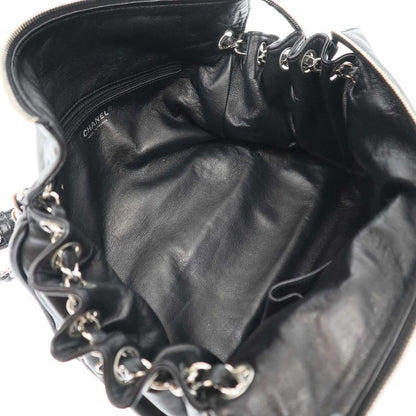 Chanel 2007 Coco Charm Shoulder Bag Coco Charm Lambskin Shoulder Bag Black