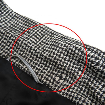 DIOR Christian DIOR Homme 933c307a4602 100% Wool Staggered Pattern Long Coat With CD Logo