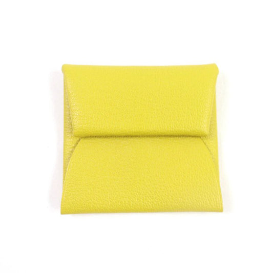 Hermes Bastia Verso Cumin Orange Minian Chevre Coin Case With W Engraved Box