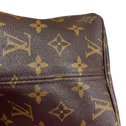 Louis Vuitton Neverfull MM Monogram Tote Bag Monogram Canvas M40156 Brown Women