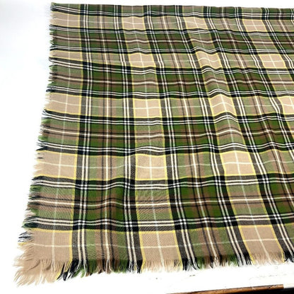 Gucci Shawl Check Large 620547 Wool Beige